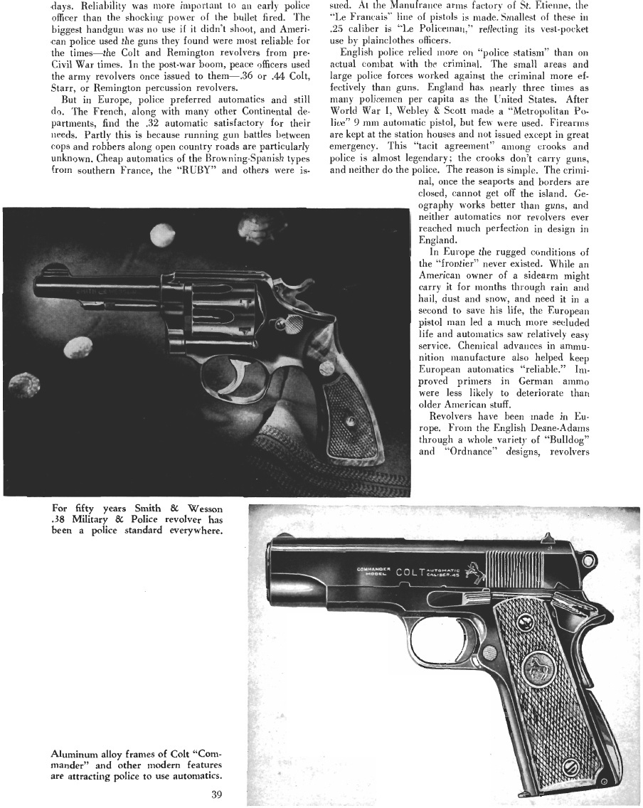 M1917 revolver gun 3d Magnum model 7 color led novelty night light lamp desk 